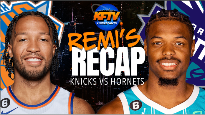 New York Knicks vs Charlotte Hornets