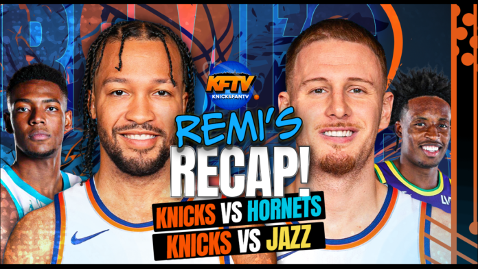 New York Knicks, Charlotte Hornets, and Utah Jazz