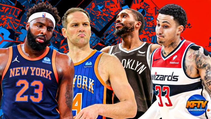 Knicks. Mitchell Robinson, Bojan Bogdanović, Mikal Bridges, Kyle Kuzma