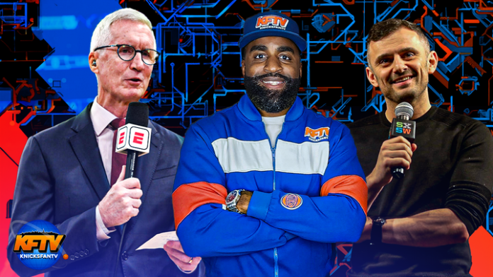 Mike Breen, CP The Fanchise and Gary Vee